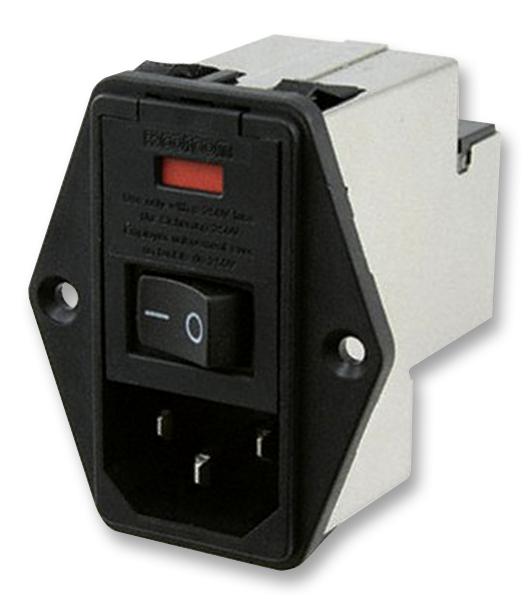 PE0S0DZXC FILTER, INLET, IEC, DUAL FUSE, 10A CORCOM - TE CONNECTIVITY