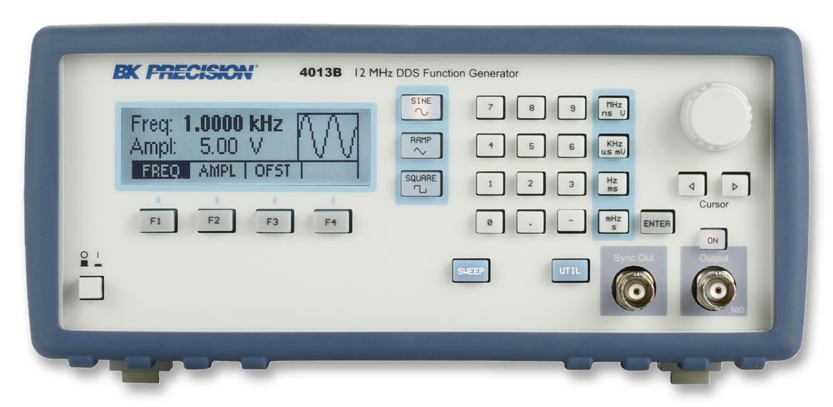 BK4013B FUNCTION GENERATOR, DDS, 12MHZ B&K PRECISION