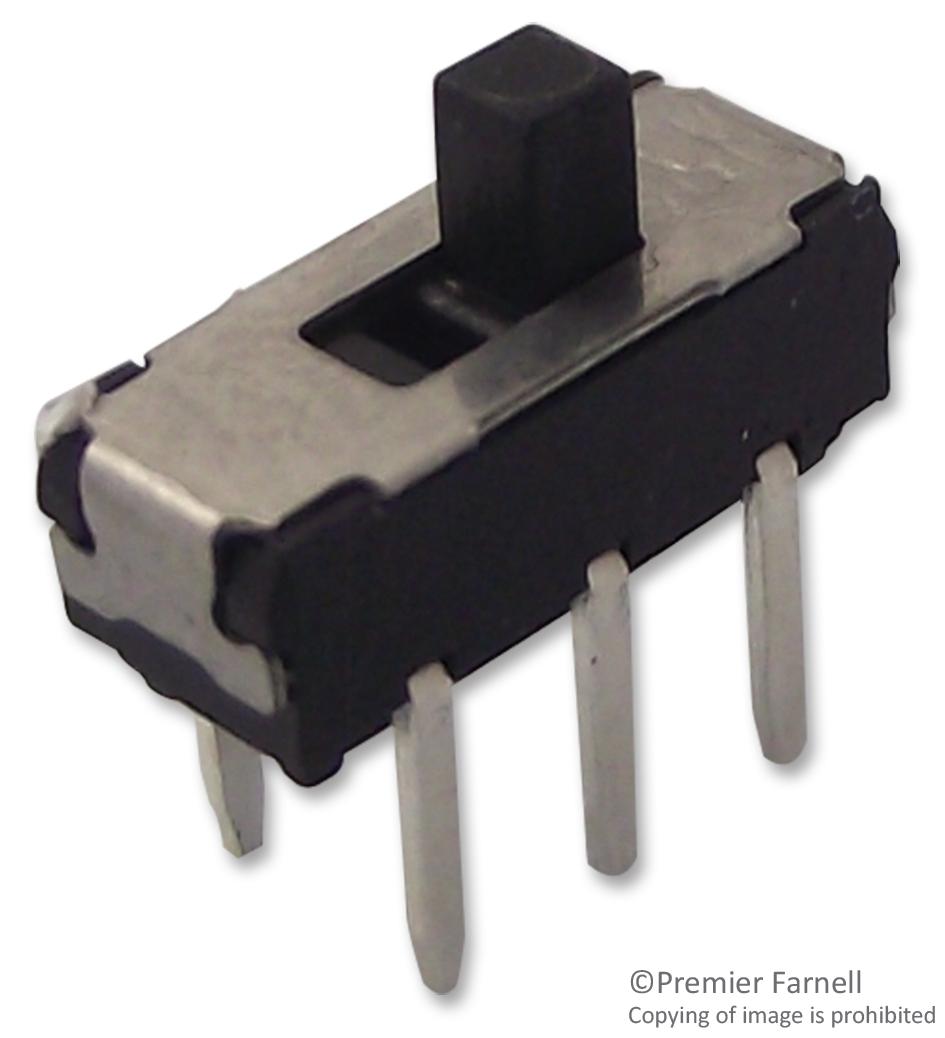 JS202011CQN SWITCH, DPDT, 0.6A, 6VDC, THT C&K COMPONENTS