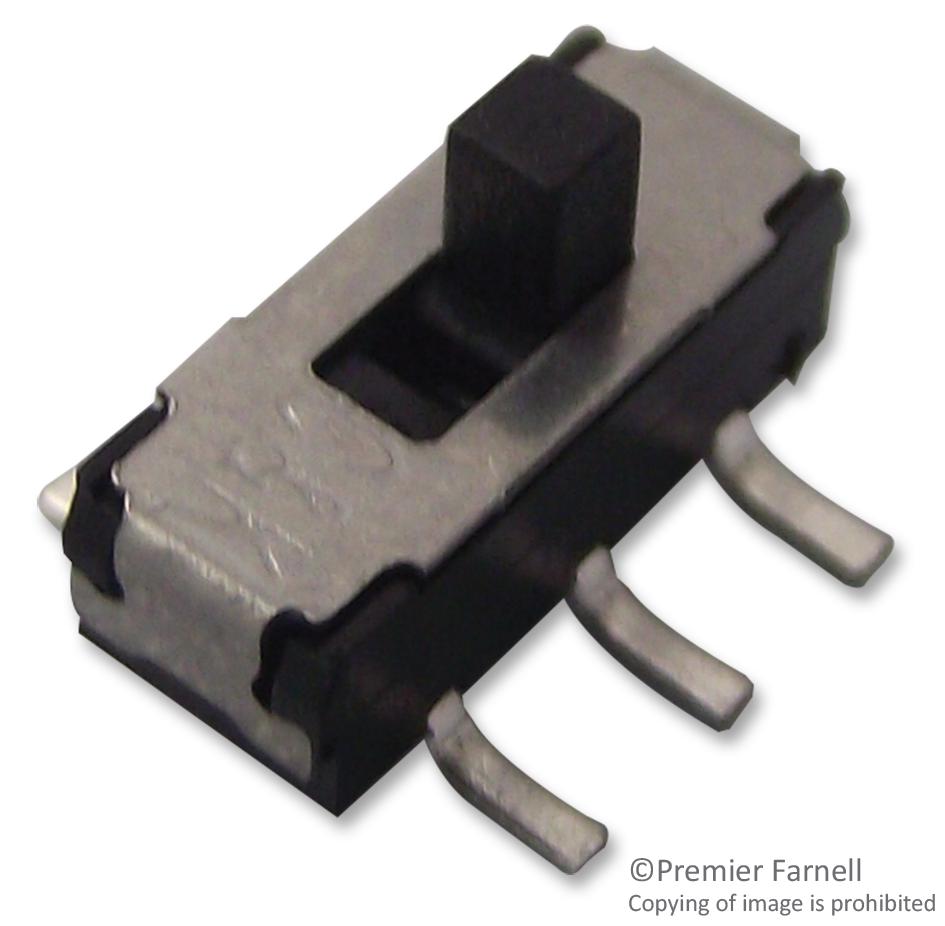 JS202011SCQN SWITCH, DPDT, 0.6A, 6VDC, SMD C&K COMPONENTS