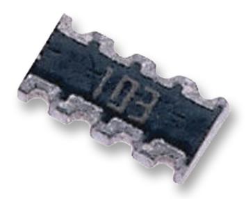 CAY16-000J4LF RESISTOR N/W, 4RES, 0 OHM, 5%, SMD BOURNS