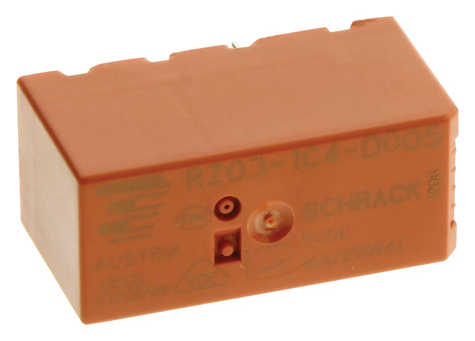 RZ03-1C4-D005 RELAY, SPDT, 250VAC, 16A SCHRACK - TE CONNECTIVITY