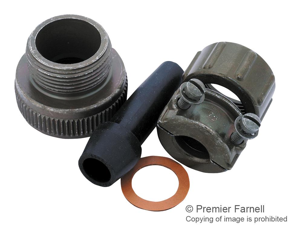 9767-18-10 CABLE CLAMP, SIZE 18, ZINC ALLOY AMPHENOL INDUSTRIAL