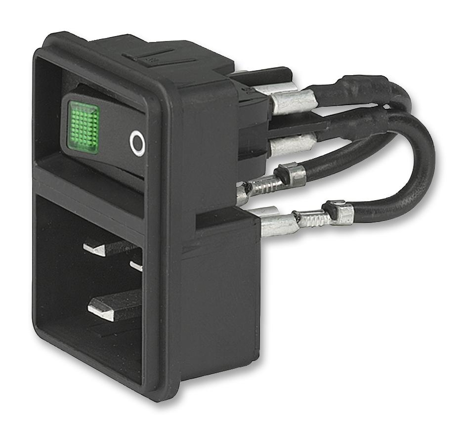 EC11.0021.301.21 POWER ENTRY, EC11.00XX.XXX 16A 250V SCHURTER