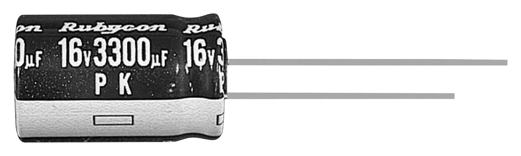 25PK470MEFCCA8X11.5 CAP, 470µF, 25V, 20% RUBYCON