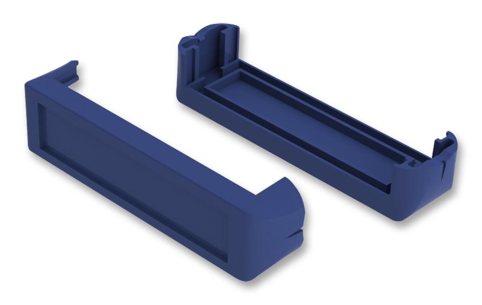 CHH64E1BL END CAPS, 20MM, BLUE, PAIR CAMDENBOSS