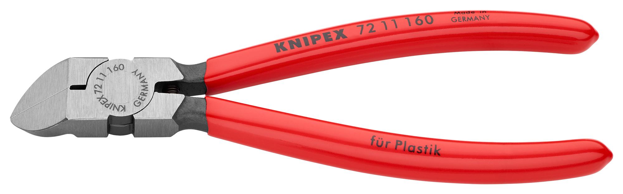 72 11 160 CUTTER, PLASTIC/LEAD, 160MM KNIPEX