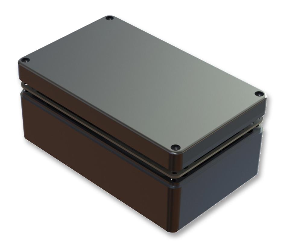 486-261609-68 ENCLOSURE, ALU, 260X160X90MM, IP68 DELTRON ENCLOSURES