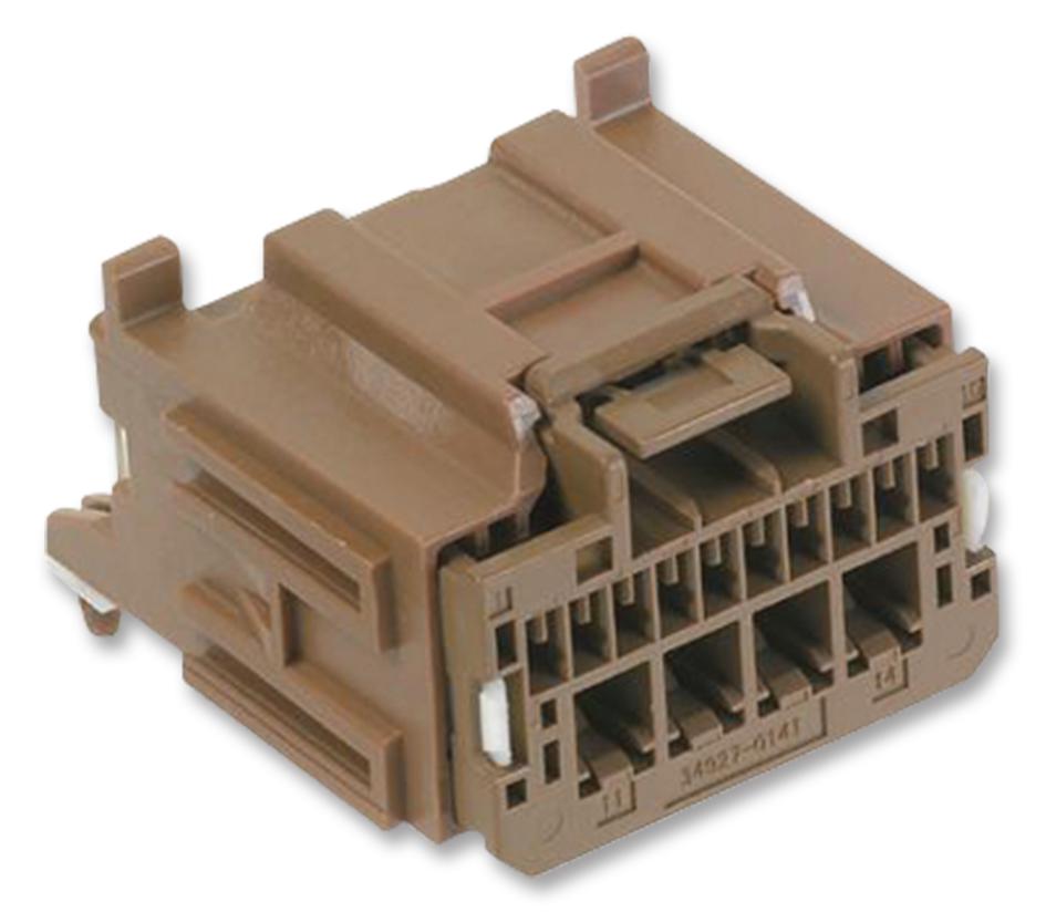34773-0140 AUTOMOTIVE CONN, RIGHT ANGLE PLUG, 14POS MOLEX