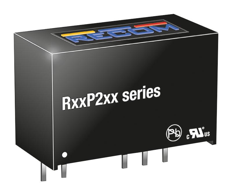 R05P205S DC-DC CONVERTER, MEDICAL, 5V, 0.4A RECOM POWER