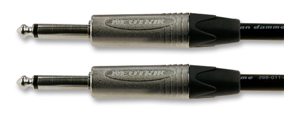 101-003-202 LEAD, MONO JACK, MONO JACK, 6.35MM, 5M VDC