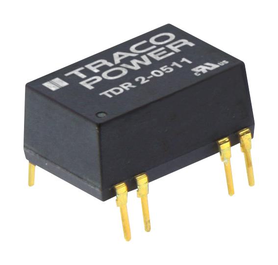 TDR 2-1213 DC/DC CONVERTER, 2W, 15V, 0.134A TRACO POWER