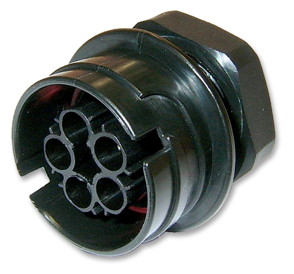 THB.406.A1B CIRCULAR CONNECTOR, PLUG, 3 WAY, PANEL HYLEC