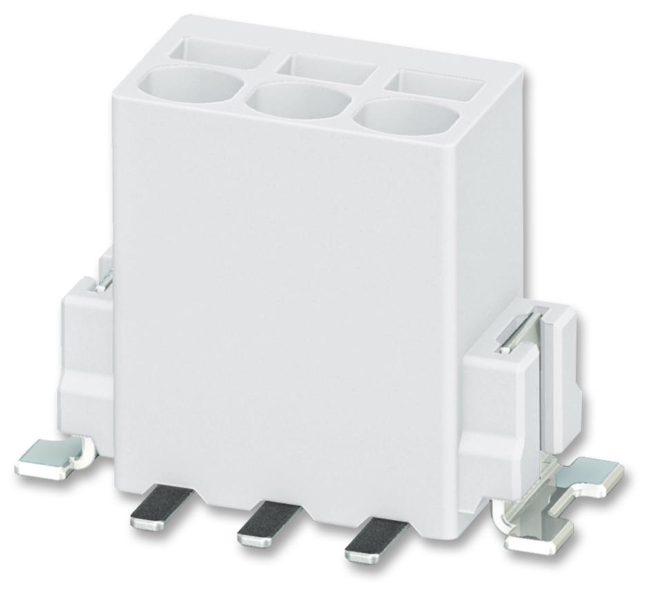 PTSM 0,5/ 8-2,5-V SMDWH TERMINAL BLOCK, WIRE TO BRD, 8POS, 20AWG PHOENIX CONTACT