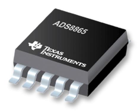 ADS8865IDGS ADC, 16BIT, 400KSPS, VSSOP-10 TEXAS INSTRUMENTS
