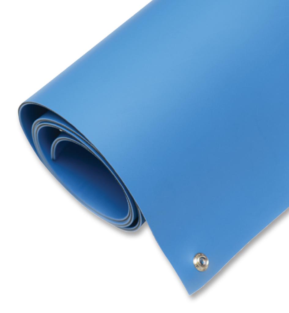 082-0123 BURIED LAYER MAT 1200X600X3.0MM BLUE MULTICOMP