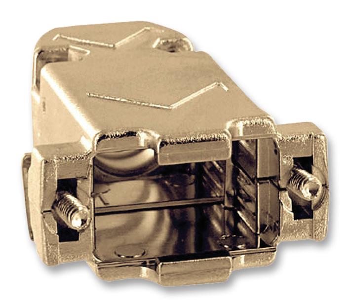 17E17242 BACKSHELL, D SUB, DE, ABS AMPHENOL ICC