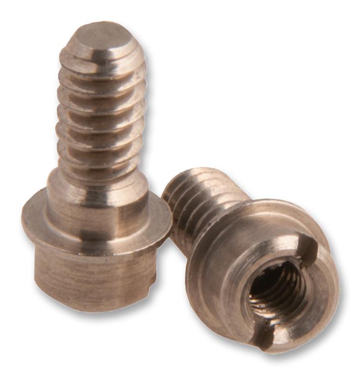 750644-1 FEMALE SCREW LOCK KIT, 4-40, 5.21MM AMP - TE CONNECTIVITY