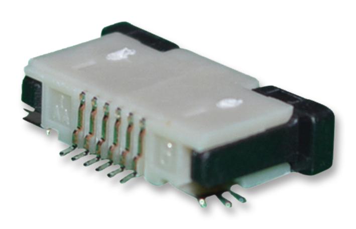 06FLZ-SM2-TB(LF)(SN)(P) CONNECTOR, FFC/FPC, RCPT, 6POS, 1ROW JST (JAPAN SOLDERLESS TERMINALS)