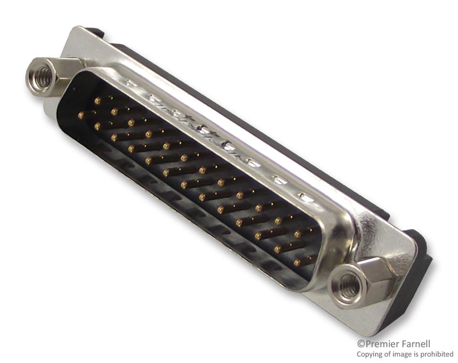 L717TSBH25POL2RM8C309 CONNECTOR, D SUB, PLUG, 25POS AMPHENOL ICC