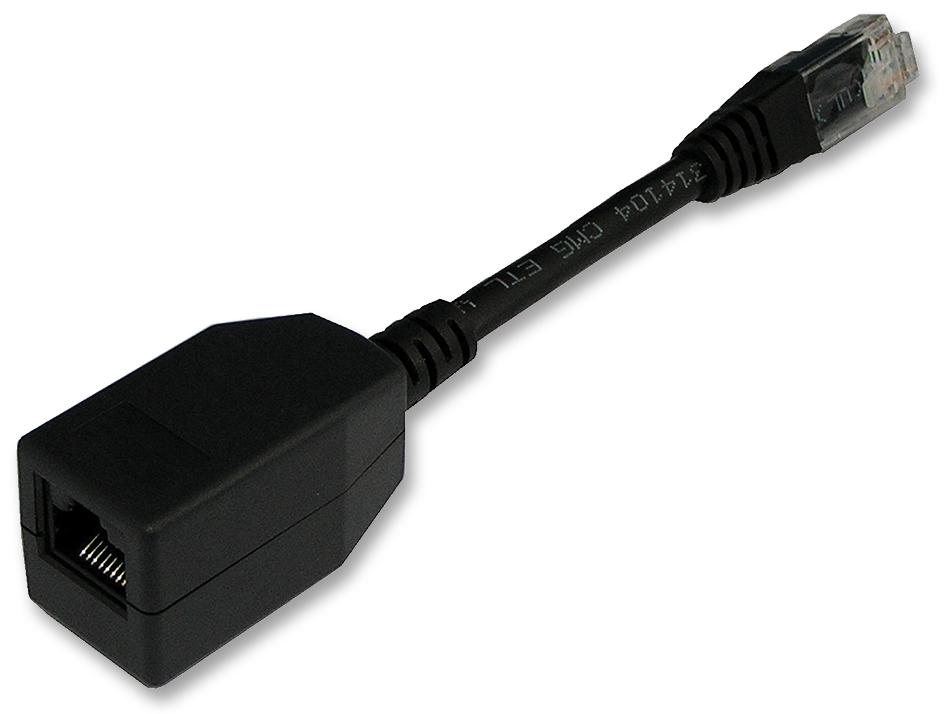 FTT PORTSAVER, CAT5E, 100MM, BLACK TUK