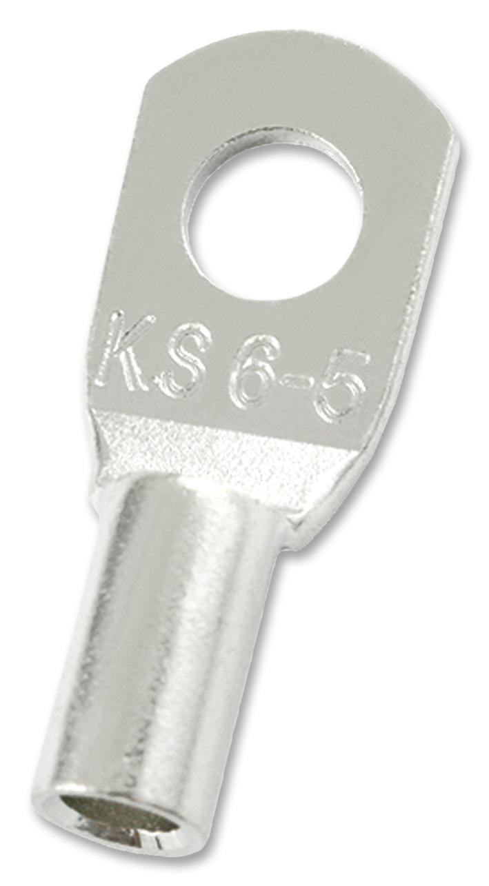 MC000772 COPPER TUBULAR LUG,5.3MM, 12-10AWG,CRIMP MULTICOMP PRO