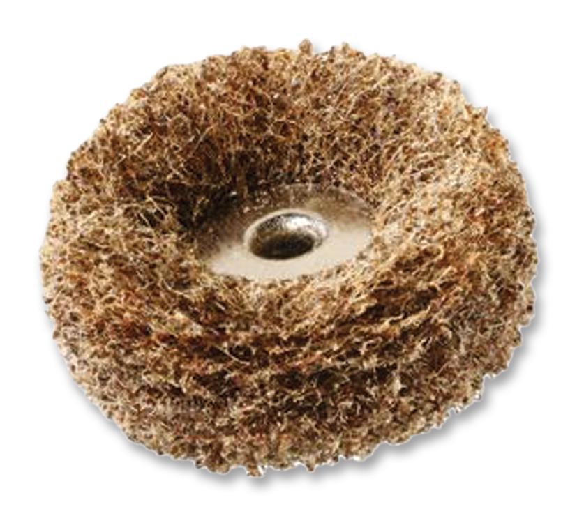 2615S512JA ABRASIVE BUFFS DISC, 25MM, 320GRIT, PK2 DREMEL