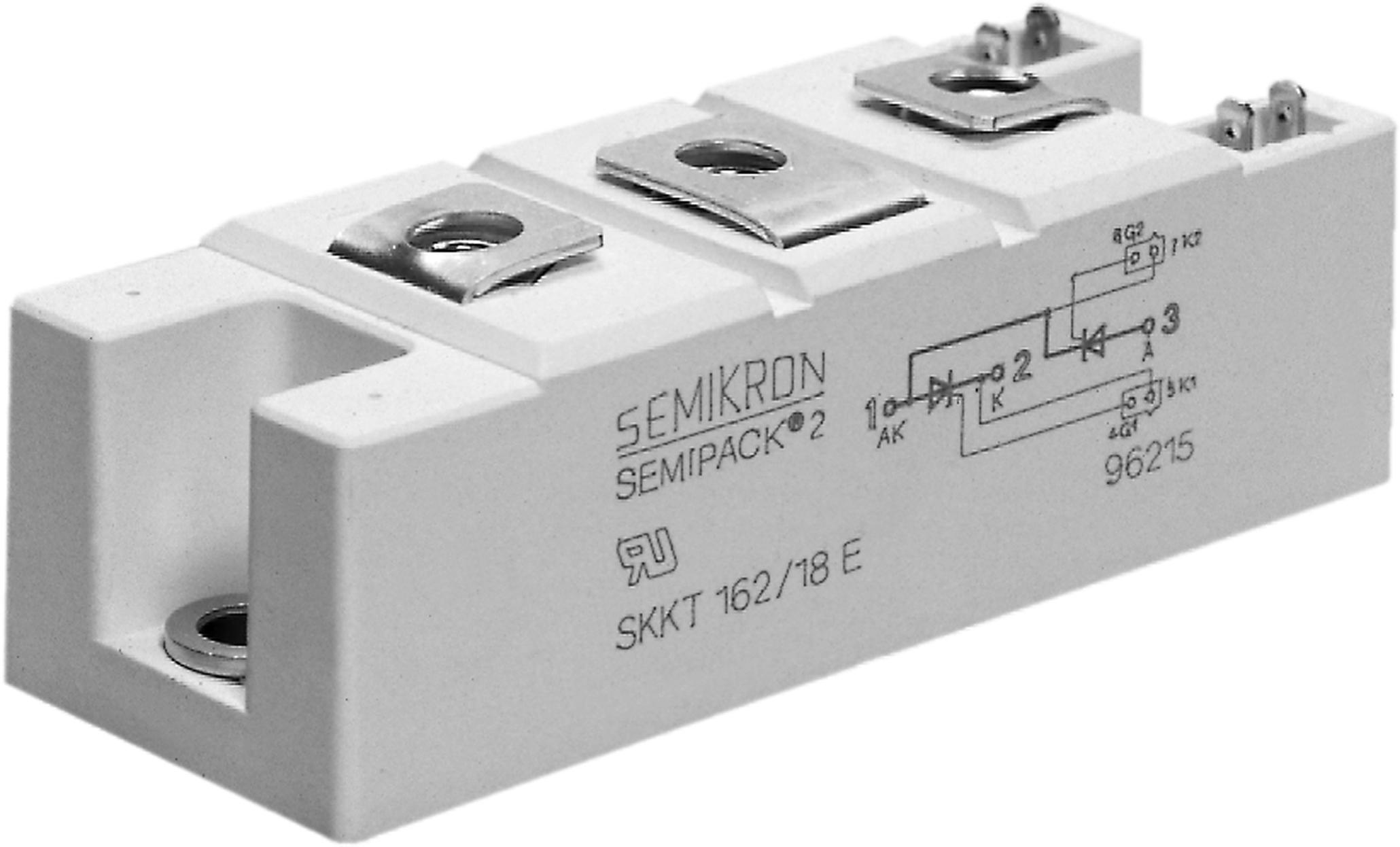 SKKH 132/16 E THYRISTOR / DIODE MODULE, 137A, 1.6KV SEMIKRON