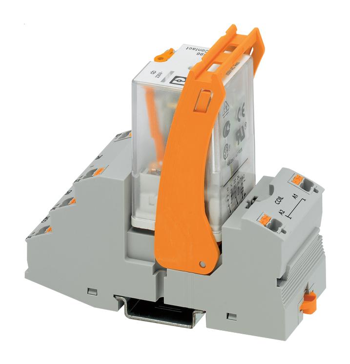 RIF-3-RPT-LV-230AC/2X21 RELAY, DPDT, 250VAC, 7A PHOENIX CONTACT