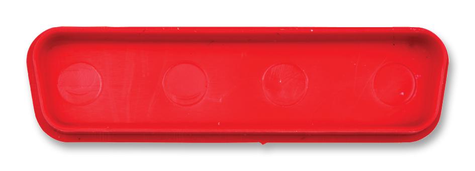 172704-0091 DUST CAP, D SUB, SIZE DD, RED MOLEX / FCT