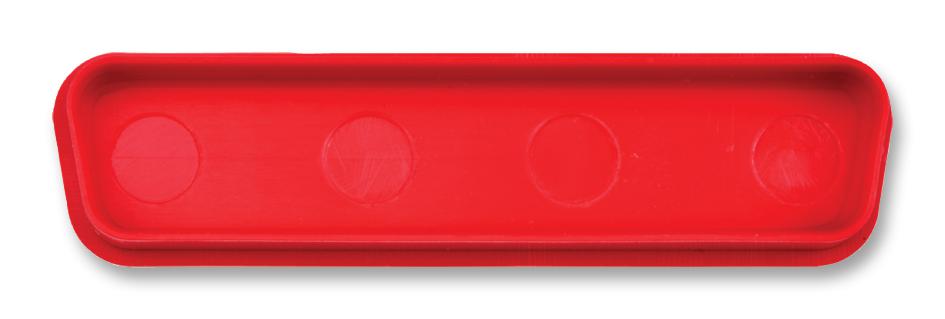 172704-0092 DUST CAP, D SUB, SIZE DD, RED MOLEX / FCT