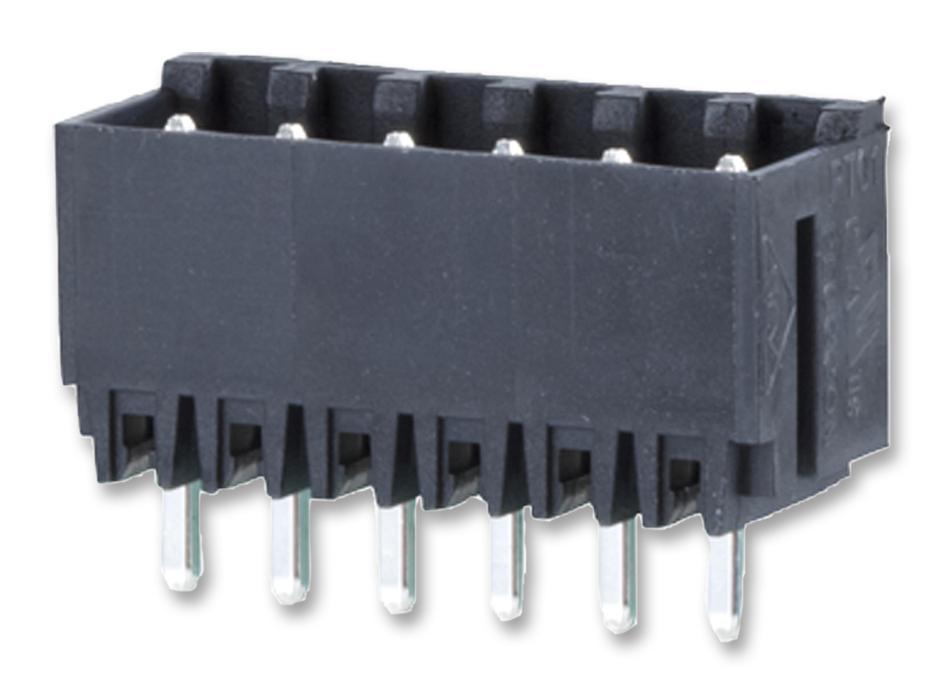 31183106 CONNECTOR, HEADER, 6POS, 1ROW, 3.5MM METZ CONNECT