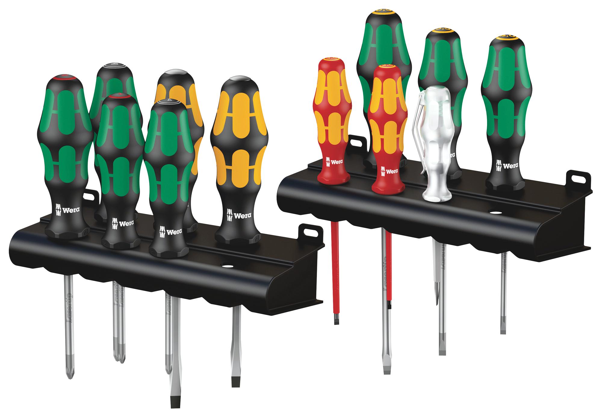 KRAFTFORM XXL SCREWDRIVER SET, 14 PCS, XXL SERIES WERA