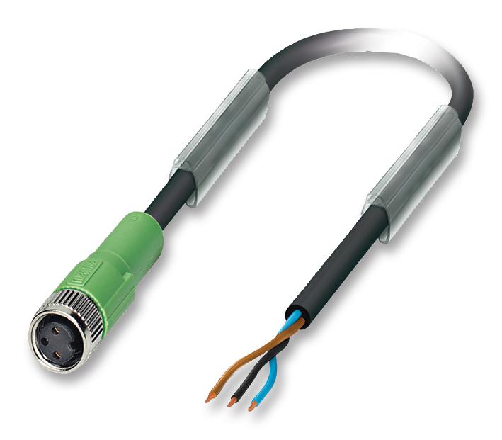 SAC-3P-10,0-PUR/M 8FS SENSOR CABLE, 3POS, M8 SOCKET, 10M PHOENIX CONTACT