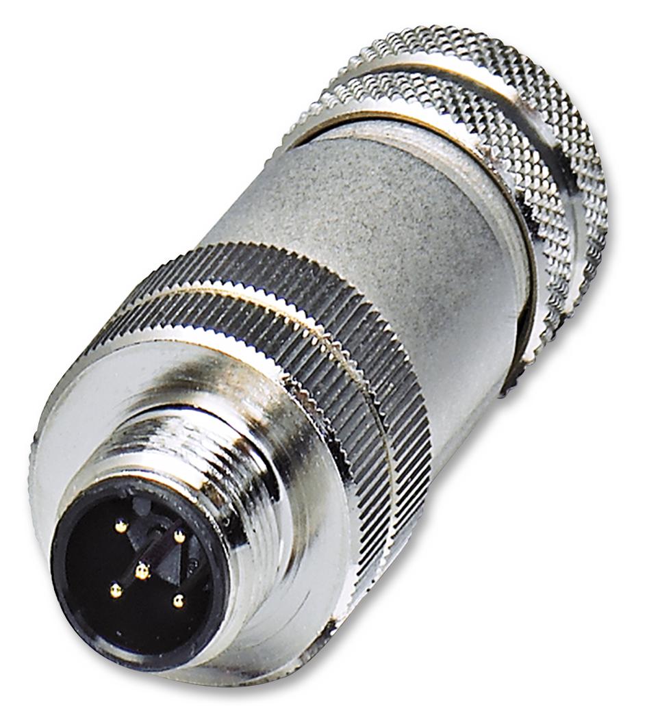 SACC-M12MS-5CON-PG 9-SH SENSOR/ACTUATOR PLUG, M12, 5POS PHOENIX CONTACT