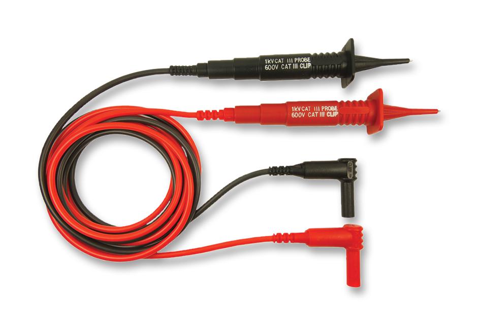 CIH3006 TEST LEAD SET, 1KV CLIFF ELECTRONIC COMPONENTS