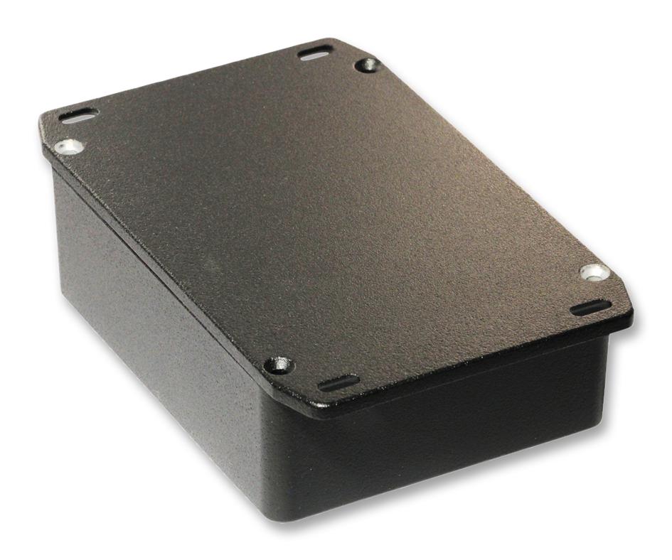 1590BBSFLBK INSTRUMENT ENCLOSURE, ALUM ALLOY, BLACK HAMMOND