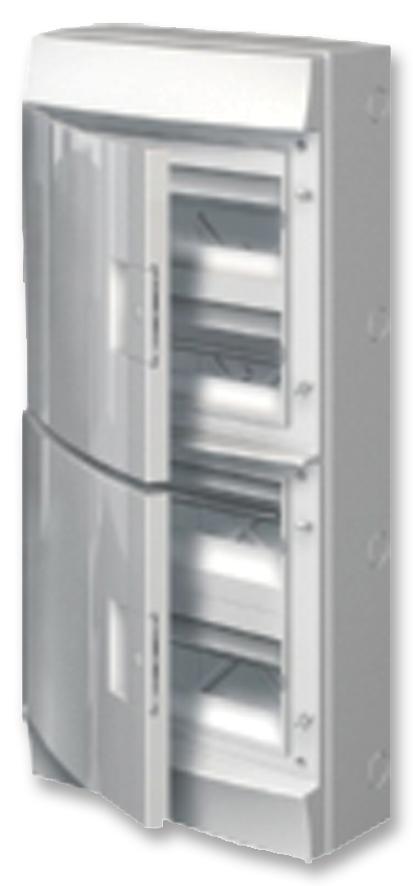 1SL1107A00 WALLMOUNT ENCLOSURE, THERMOPLASTIC, GREY ABB