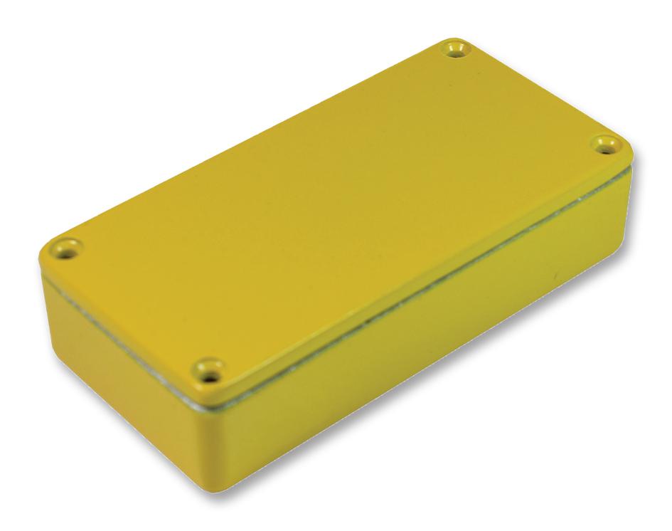 RTM5002/12-YEL MULTIPURPOSE ENCLOSURE, ALUM, YELLOW CAMDENBOSS
