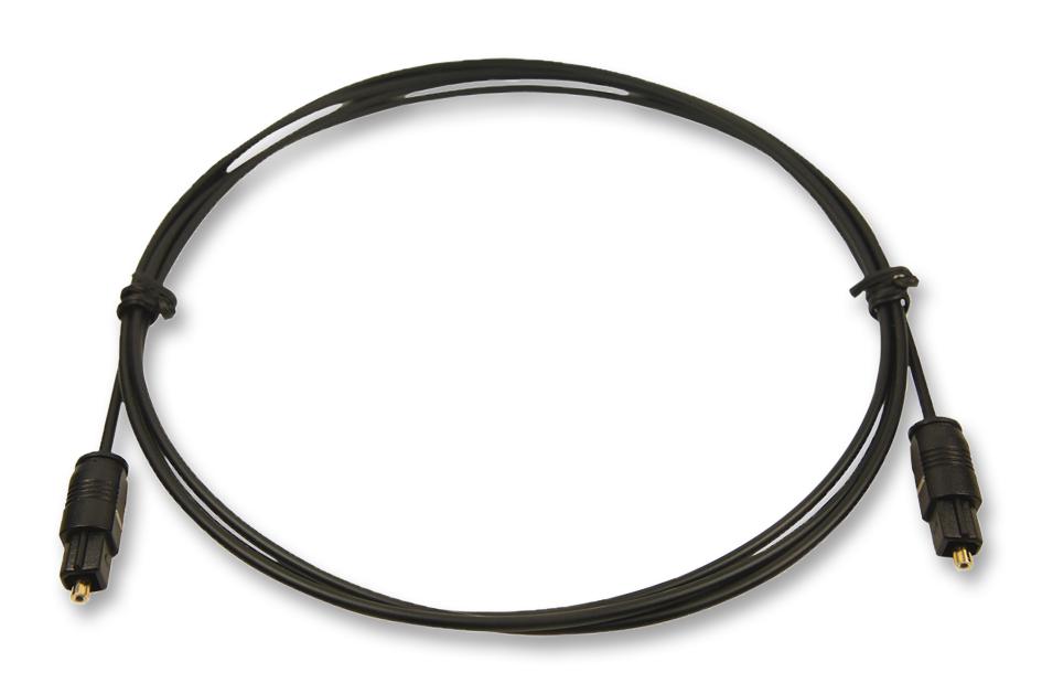 FM65015 OPTICAL CABLE, AUDIO PLUG, 1.5M CLIFF ELECTRONIC COMPONENTS