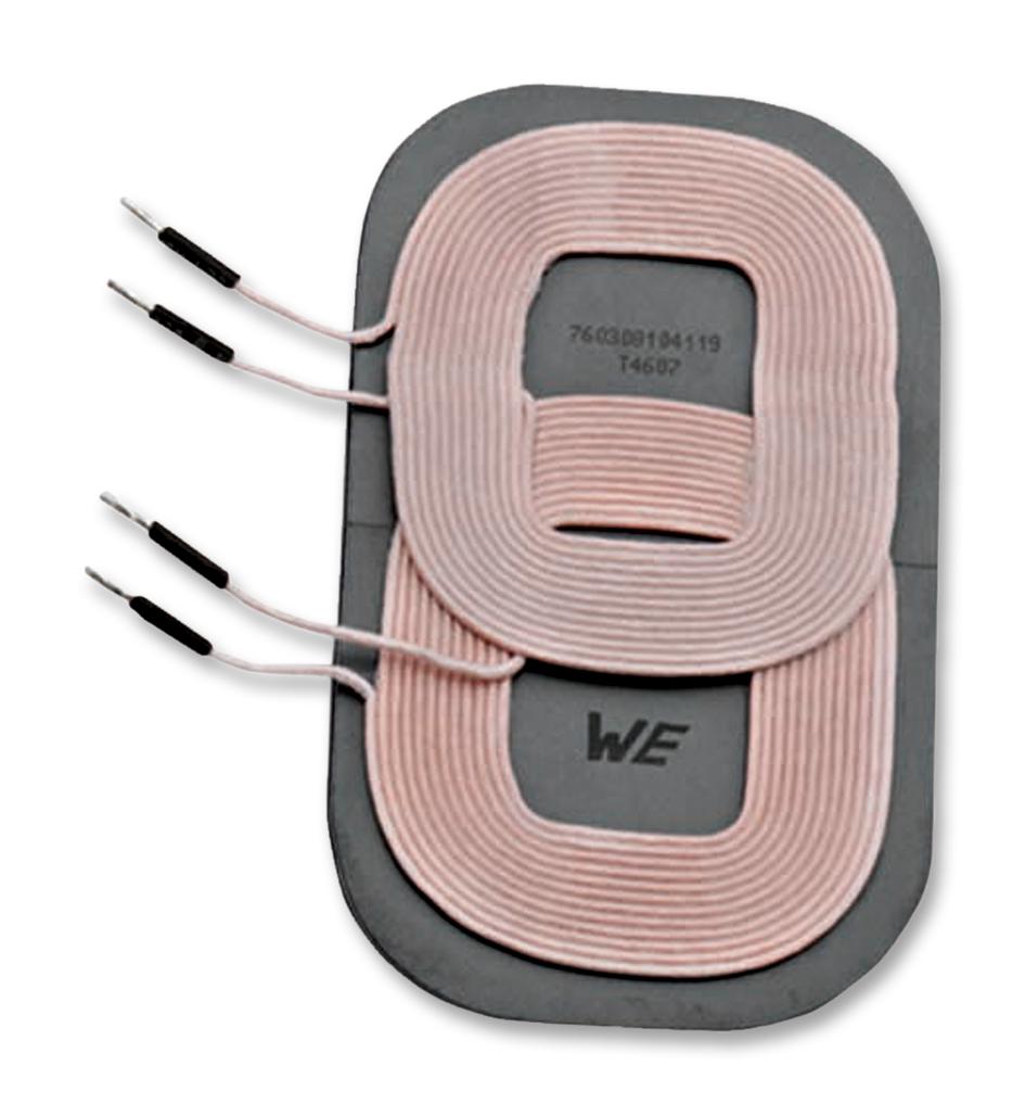 760308104119 WIRELESS POWER CHARGING COIL, 12UH WURTH ELEKTRONIK