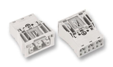 770-724 CONNECTOR, RECTNGLR, RCPT, 4POS, PANEL WAGO
