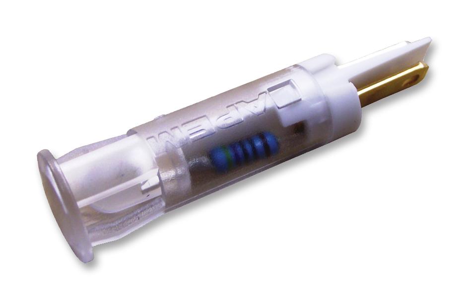 QS81XXW24 INDICATOR, LED PANEL MNT, 8MM, WHITE APEM