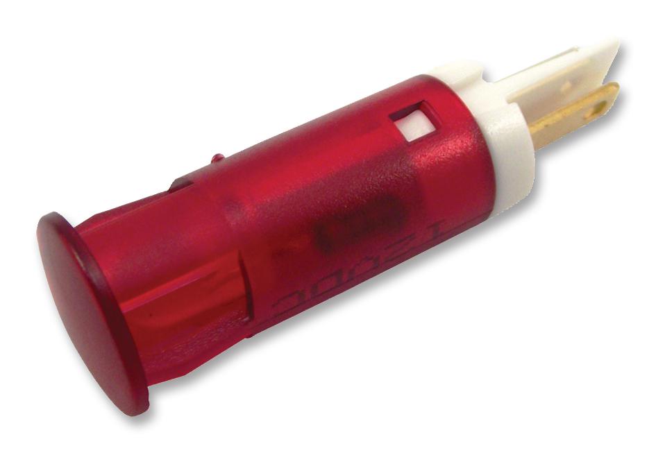 QS101XXR12 INDICATOR, LED PANEL MNT, 10MM, RED APEM