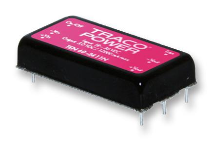 TEN 60-2422N DC-DC CONVERTER, 2 O/P, 60W TRACO POWER