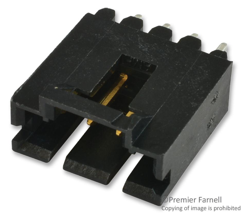5-103908-3 CONNECTOR, HEADER, 4POS, 1ROW, 2.54MM AMP - TE CONNECTIVITY