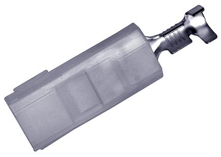 520963-2 TERMINAL, FEMALE DISCONNECT, 6.35MM, CLR AMP - TE CONNECTIVITY