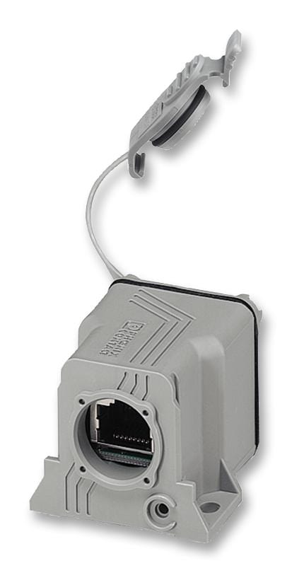 VS-08-KU-IP67 COUPLER, RJ45, JACK, 8P8C, CAT5E PHOENIX CONTACT