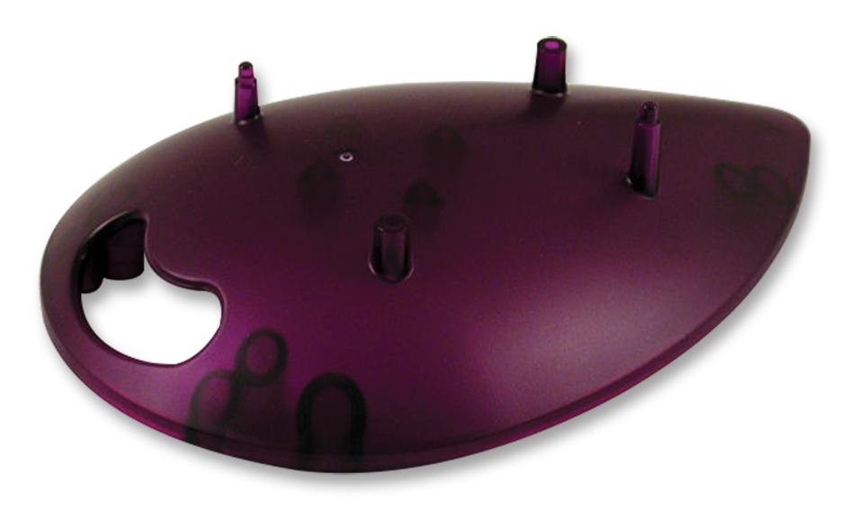 1593HAMEGG1TPU ARDUINO ENCLOSURE, ABS, TRANSLUCENT PURP HAMMOND