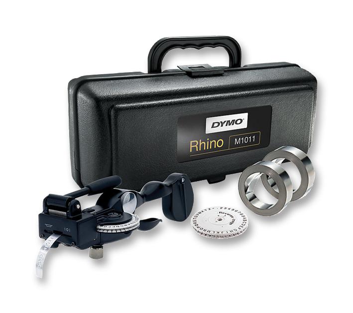 M1011 KIT LABEL EMBOSSER, MANUAL, ALUM/SS DYMO